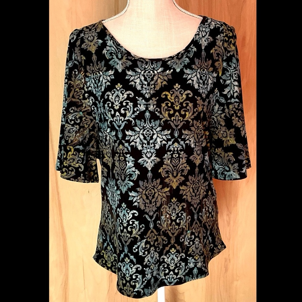 Allison Brittney Cold Shoulder Blouse - NWT
